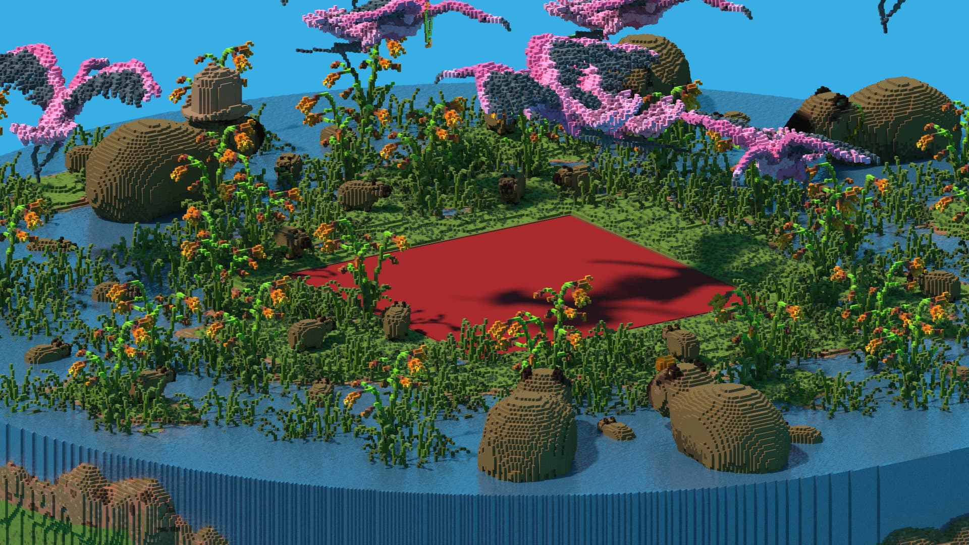 background header